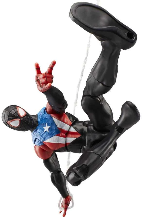 Hasbro Marvel Legends Spider-Man 2 Miles Morales Boricua Suit figure 15cm