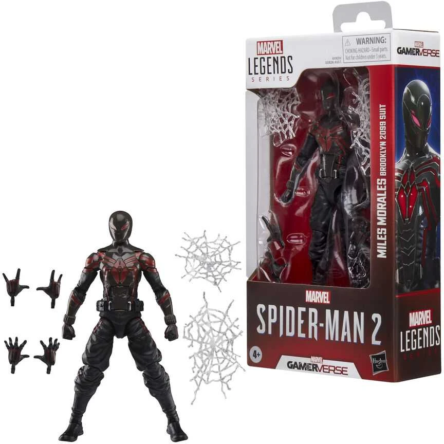 Hasbro Marvel Legends Spider-Man 2 Miles Morales Brooklyn 2099 figure 15cm
