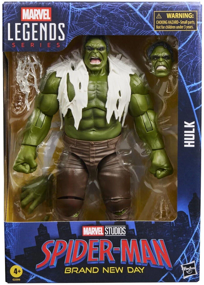 Hasbro Marvel Legends Spider-man Brand New Day Hulk figure 15cm