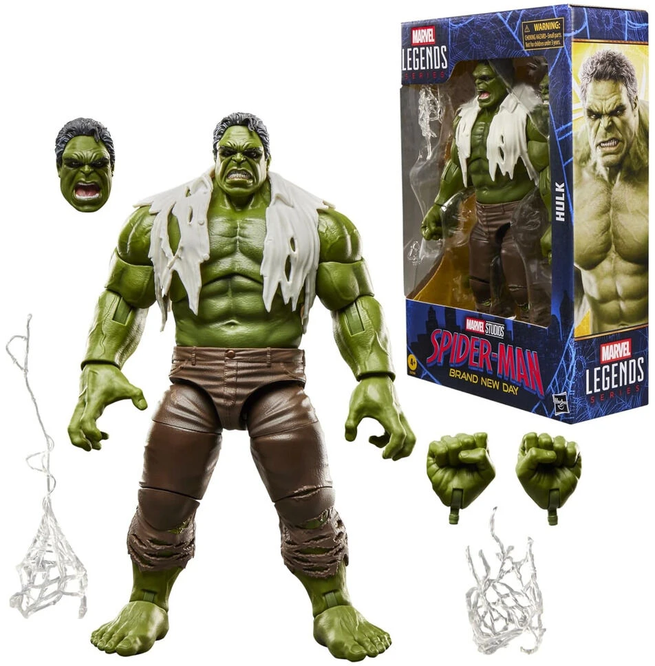 Hasbro Marvel Legends Spider-man Brand New Day Hulk figure 15cm
