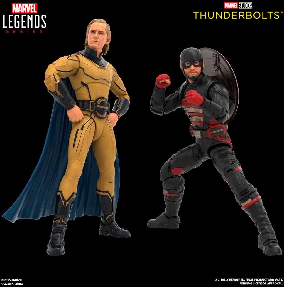 Hasbro Marvel Legends Thunderbolts John F Walker & Sentry pack 2 figures 15cm