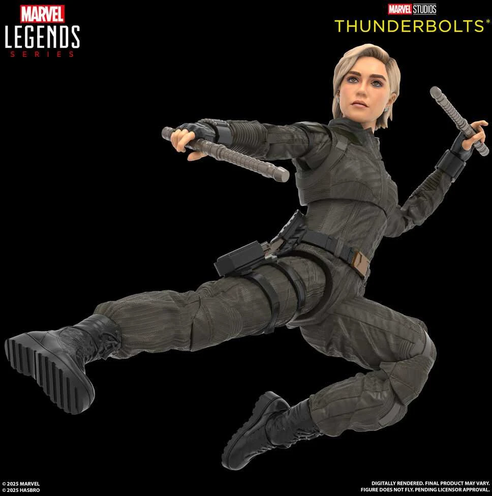 Hasbro Marvel Legends Thunderbolts Yelena Belova & Raudona Guardian pack 2 figures