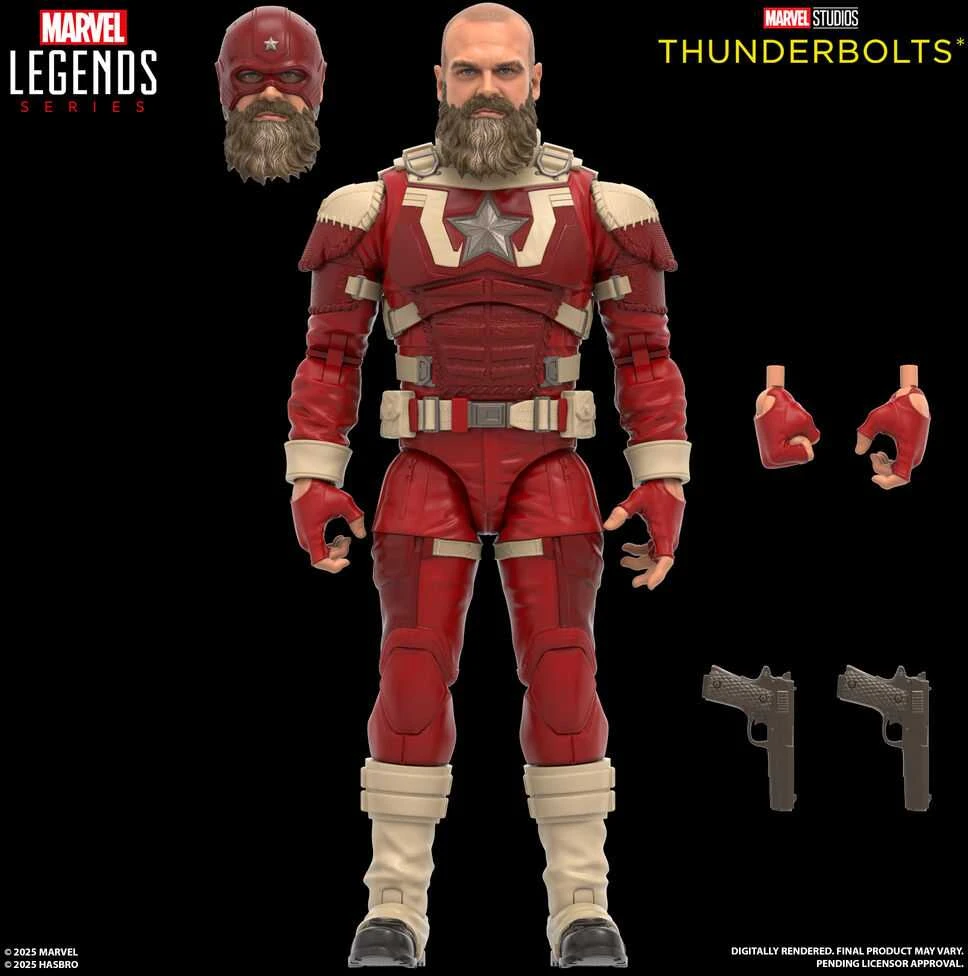 Hasbro Marvel Legends Thunderbolts Yelena Belova & Raudona Guardian pack 2 figures