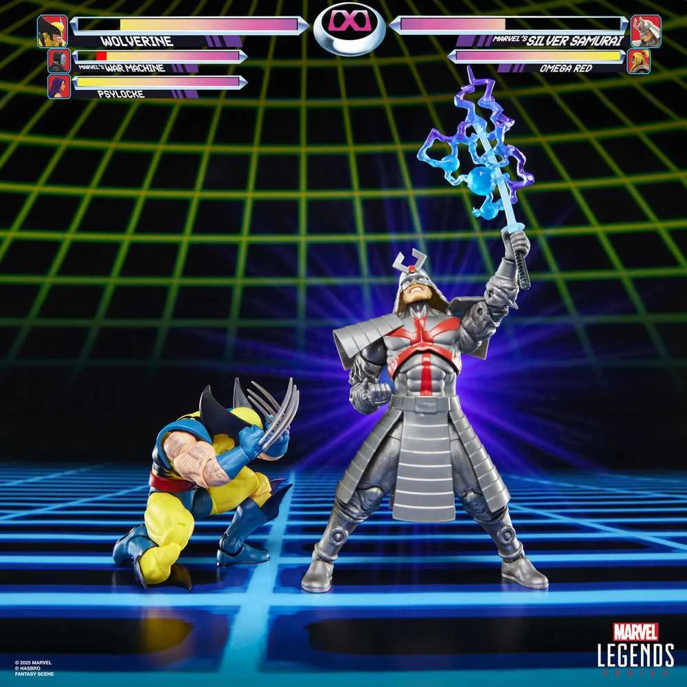 Hasbro Marvel Legends Wolverine & Sidabrinis Samurai Gameverse pack 2 figures 15cm