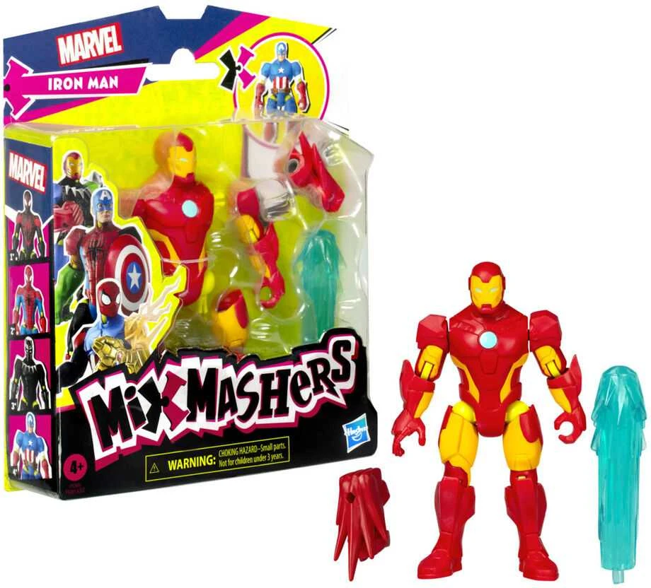 Avengers Keršytojai - Marvel Geležinis žmogus Mix Mashers veiksmo figūrėlė (F9269)