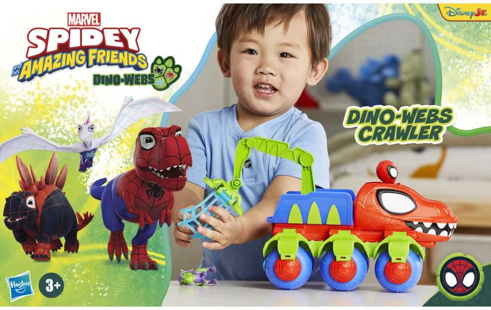 Hasbro Disney Voras ir jo nuostabūs draugai – „Dinowebs Crawler“ (F9480)