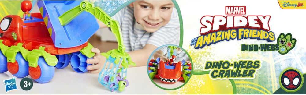 Hasbro Disney Voras ir jo nuostabūs draugai – „Dinowebs Crawler“ (F9480)