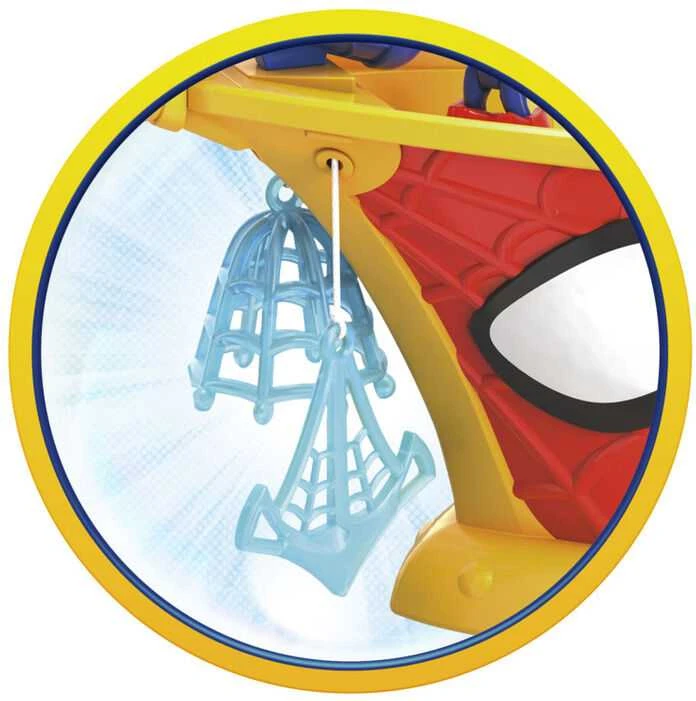 Hasbro SPIDER-MAN SPIDEY AND HIS AMAZING FRIENDS Rinkinys „Superherojų laivas“