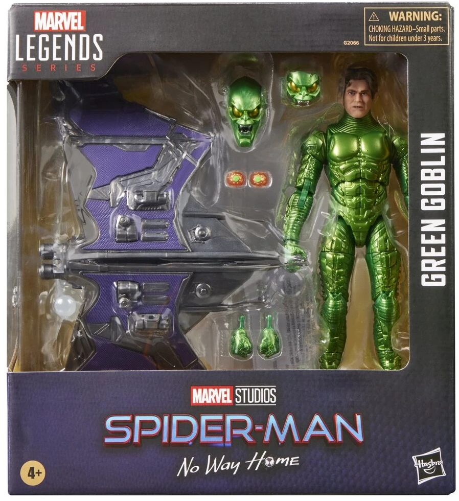 Hasbro Marvel Studios Spider-Man No Way Home Žalias Goblin figure 15cm