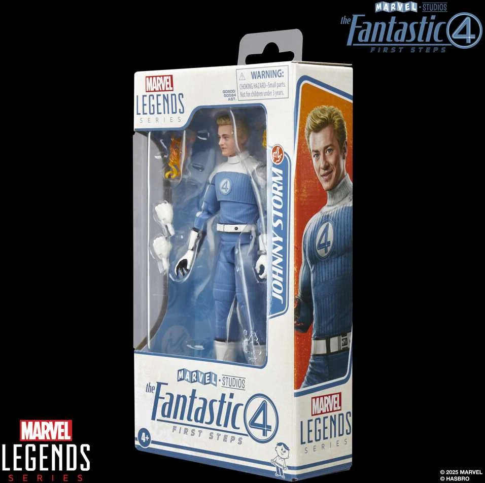 Hasbro Marvel The Fantastic 4 Johnny Storm figure 15cm