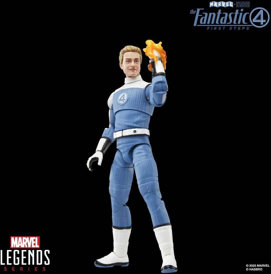 Hasbro Marvel The Fantastic 4 Johnny Storm figure 15cm