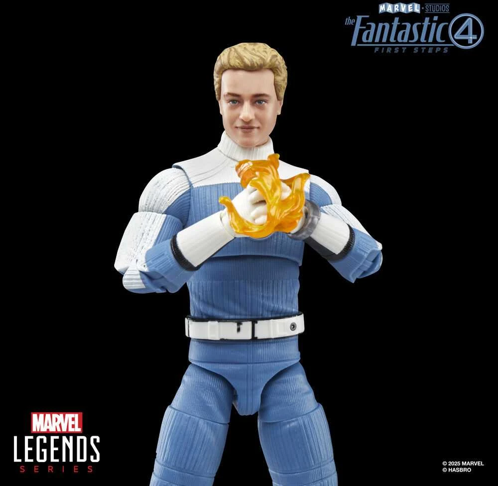 Hasbro Marvel The Fantastic 4 Johnny Storm figure 15cm