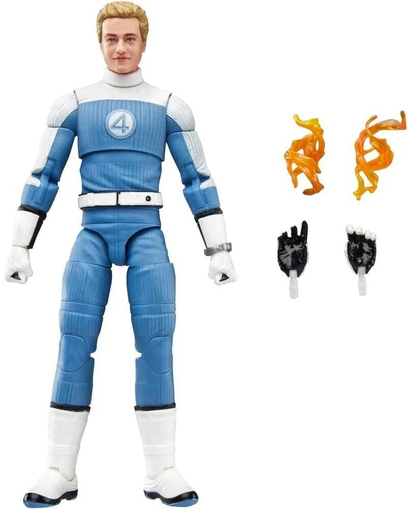 Hasbro Marvel The Fantastic 4 Johnny Storm figure 15cm