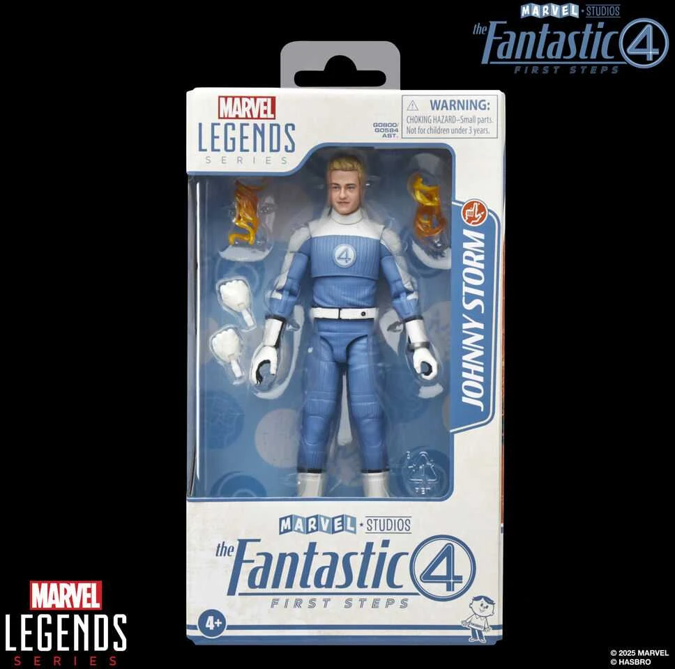 Hasbro Marvel The Fantastic 4 Johnny Storm figure 15cm