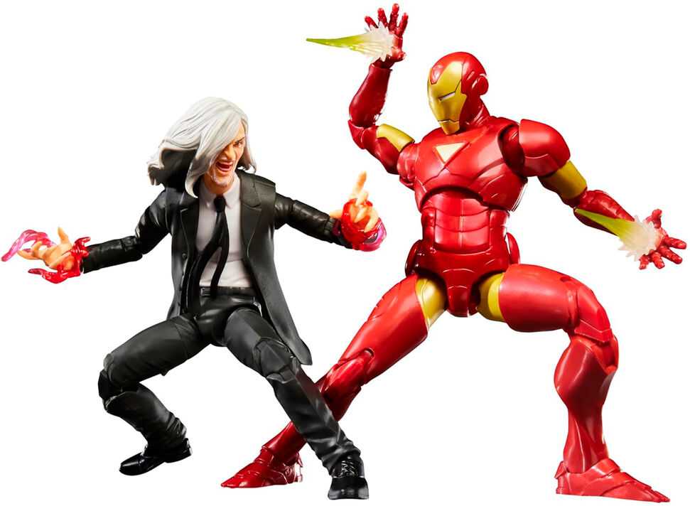 Hasbro Marvel The Invencible Iron Man - Iron Man Extremis & Marvels Mandarin blister 2 figures 15cm
