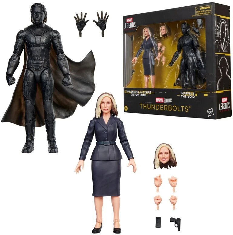 Hasbro Marvel Thunderbolts Valentina Allegra De Fontaine & Marvels The Void set 2 figures 15cm