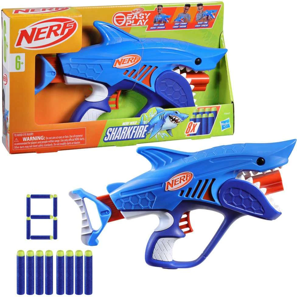 NERF Šautuvas SHARKFIRE