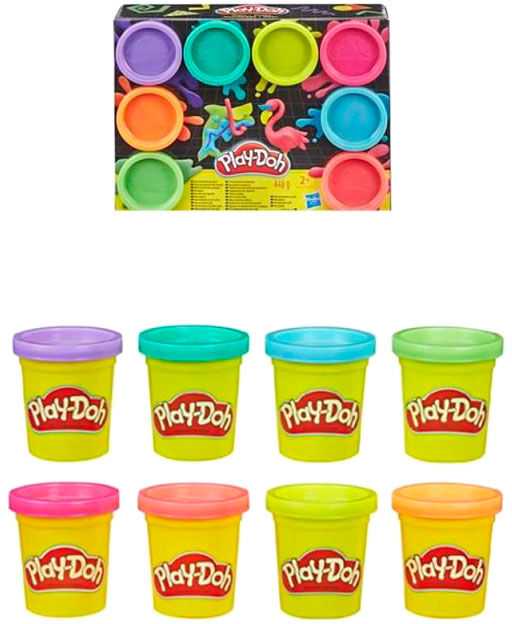 PLAY-DOH Plastilinas, 8 vnt.