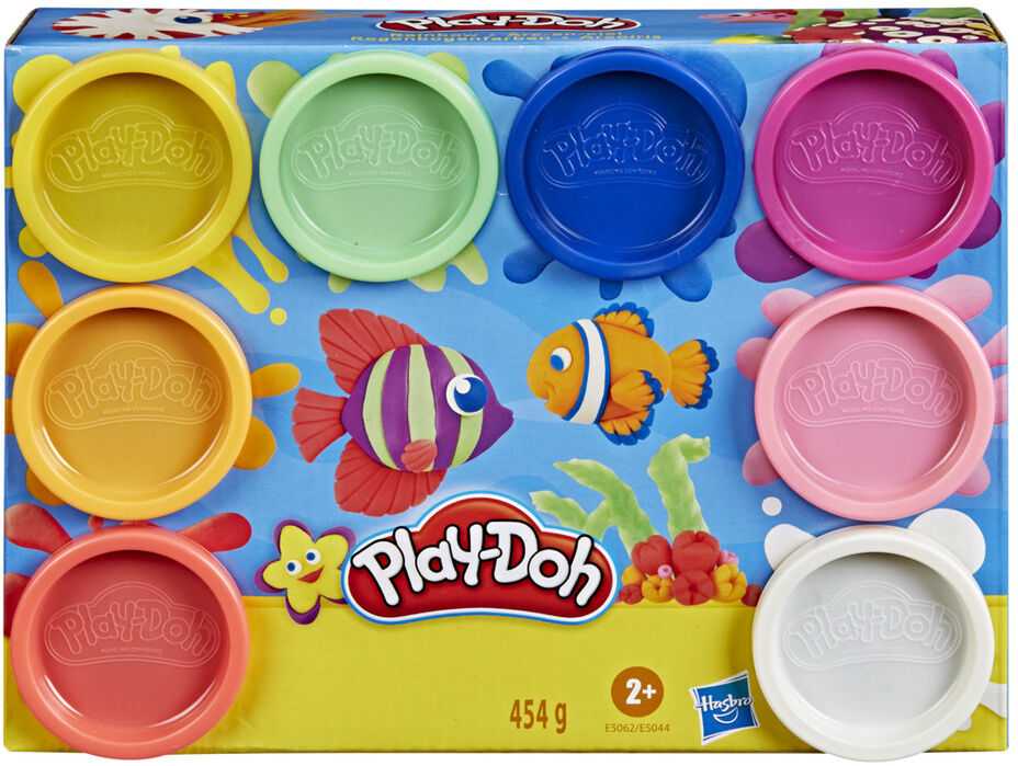 PLAY-DOH Plastilinas, 8 vnt.