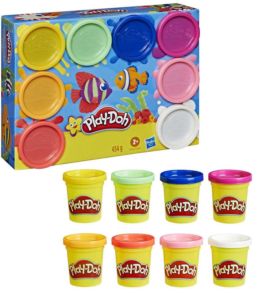 PLAY-DOH Plastilinas, 8 vnt.