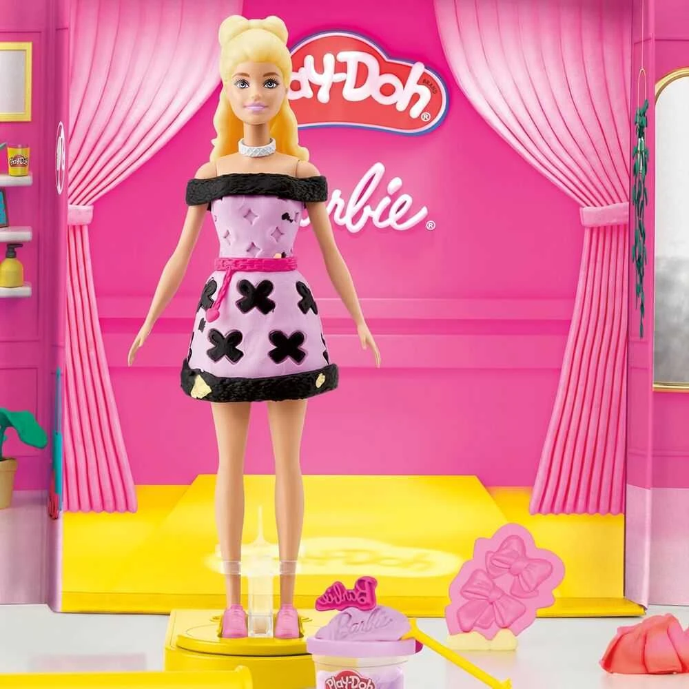 Barbės mados šou dizainerės žaidimų rinkinys Play-Doh