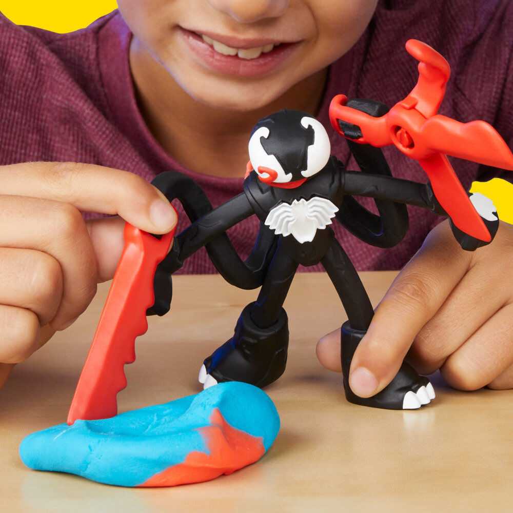 Hasbro PLAY-DOH Rinkinys „Žmogus-voras: superherojų kova“