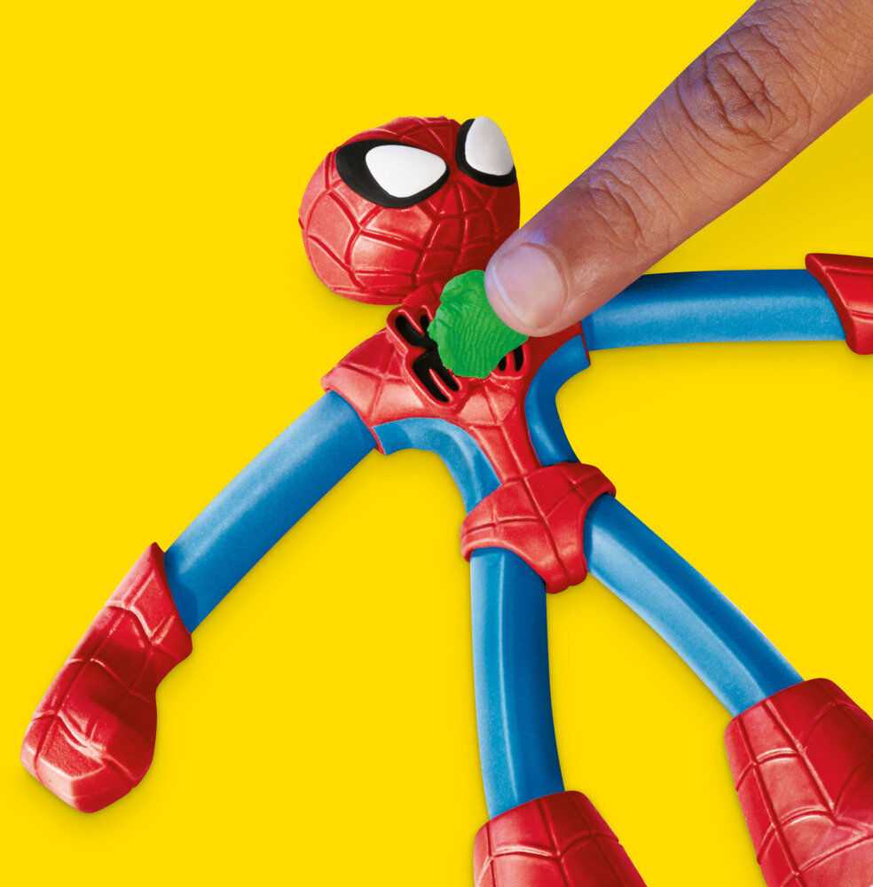 Hasbro PLAY-DOH Rinkinys „Žmogus-voras: superherojų kova“