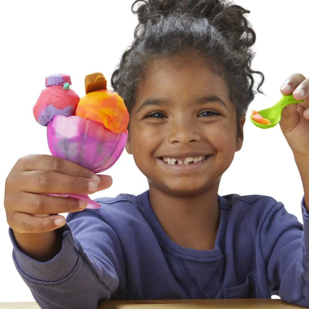 Modeliavimo rinkinys vaikams PLAY DOH Vaivorykštės ledai