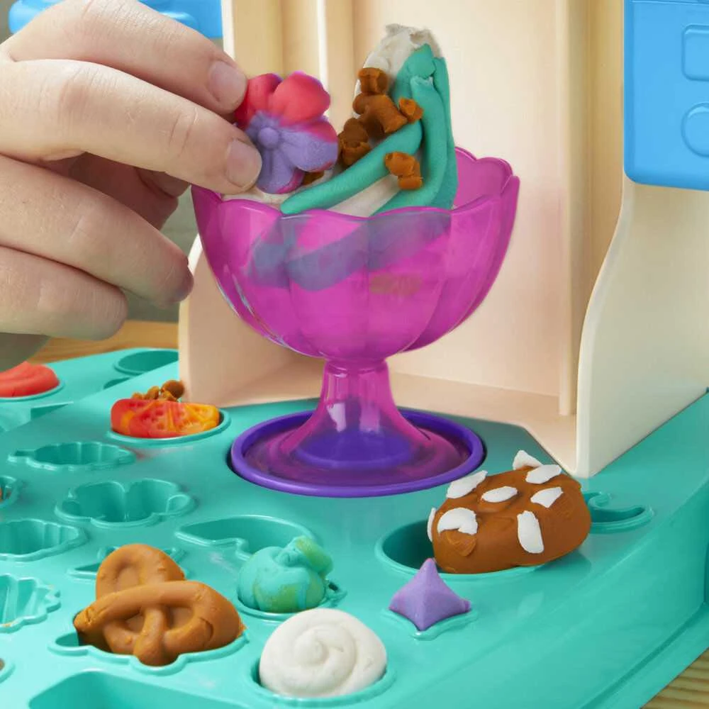 Modeliavimo rinkinys vaikams PLAY DOH Vaivorykštės ledai