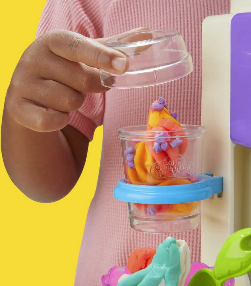 Modeliavimo rinkinys vaikams PLAY DOH Vaivorykštės ledai