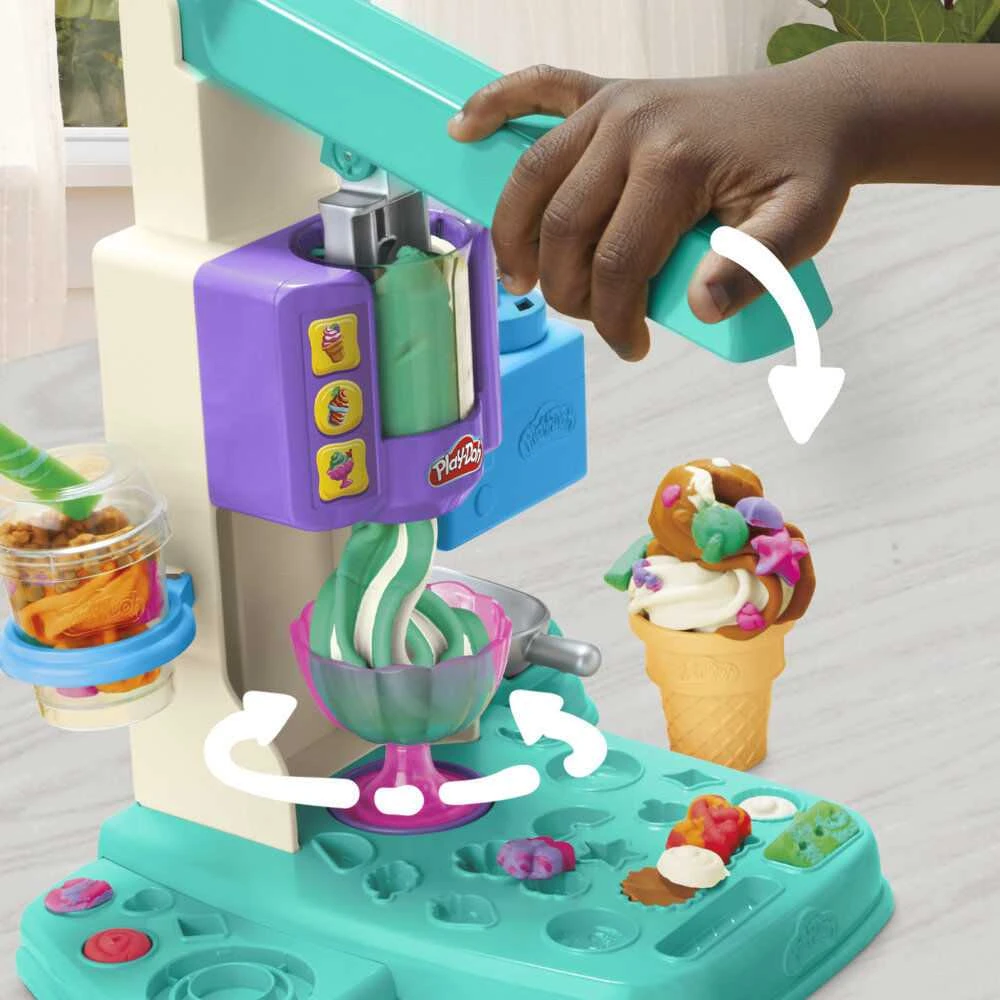 Modeliavimo rinkinys vaikams PLAY DOH Vaivorykštės ledai