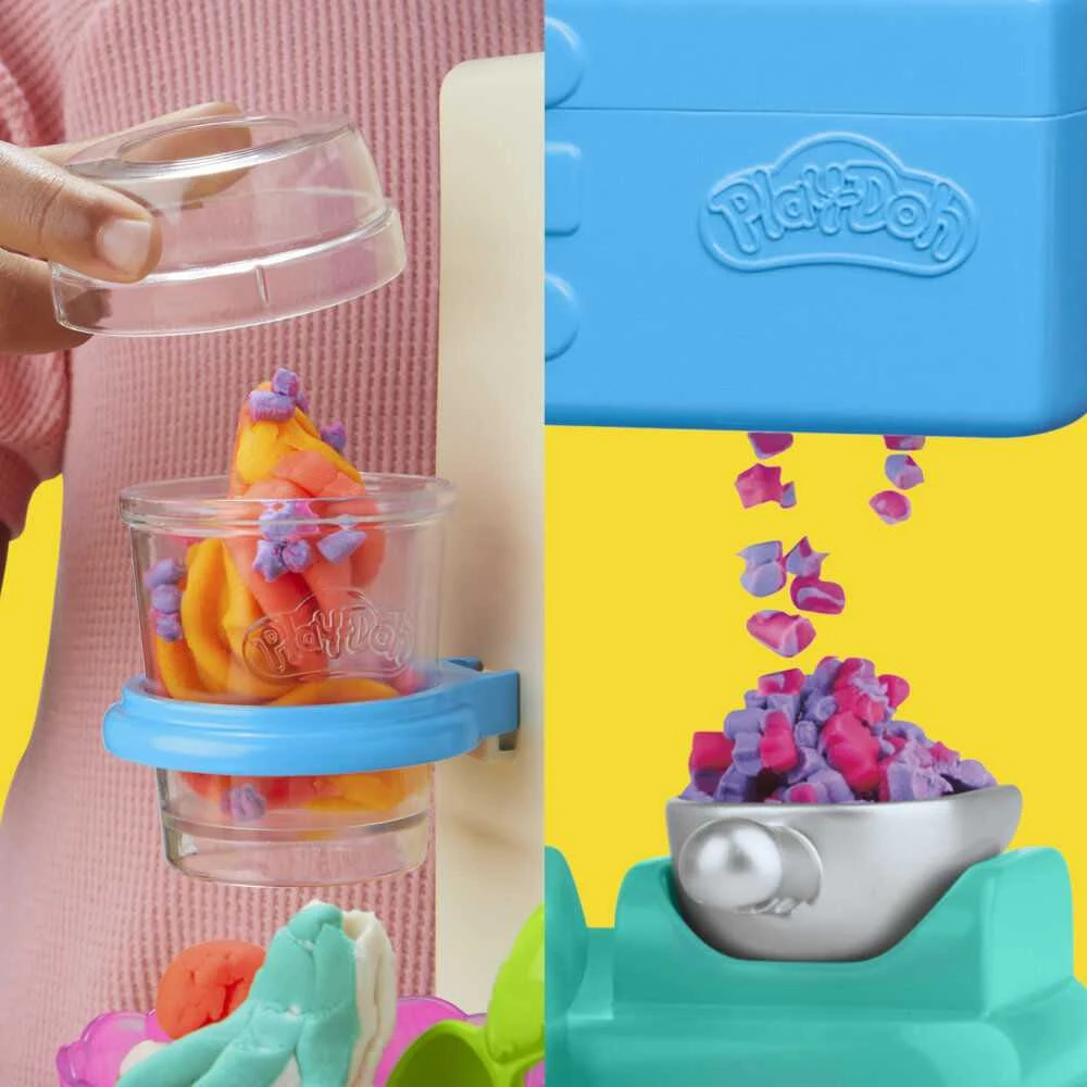 Modeliavimo rinkinys vaikams PLAY DOH Vaivorykštės ledai