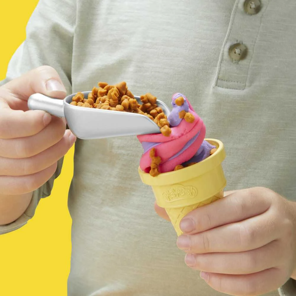 Modeliavimo rinkinys vaikams PLAY DOH Vaivorykštės ledai