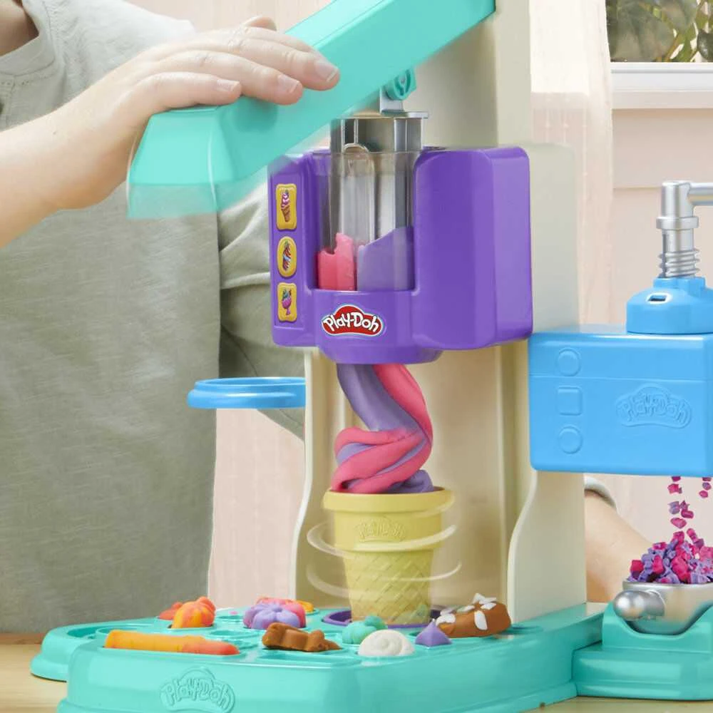 Modeliavimo rinkinys vaikams PLAY DOH Vaivorykštės ledai