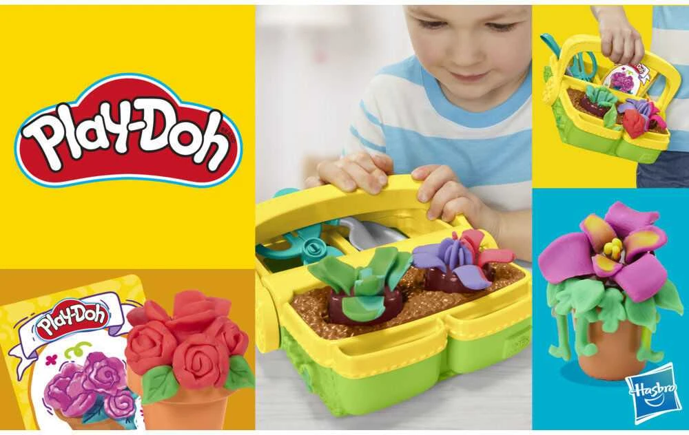 PLAY-DOH Rinkinys „Gėlių darželis“