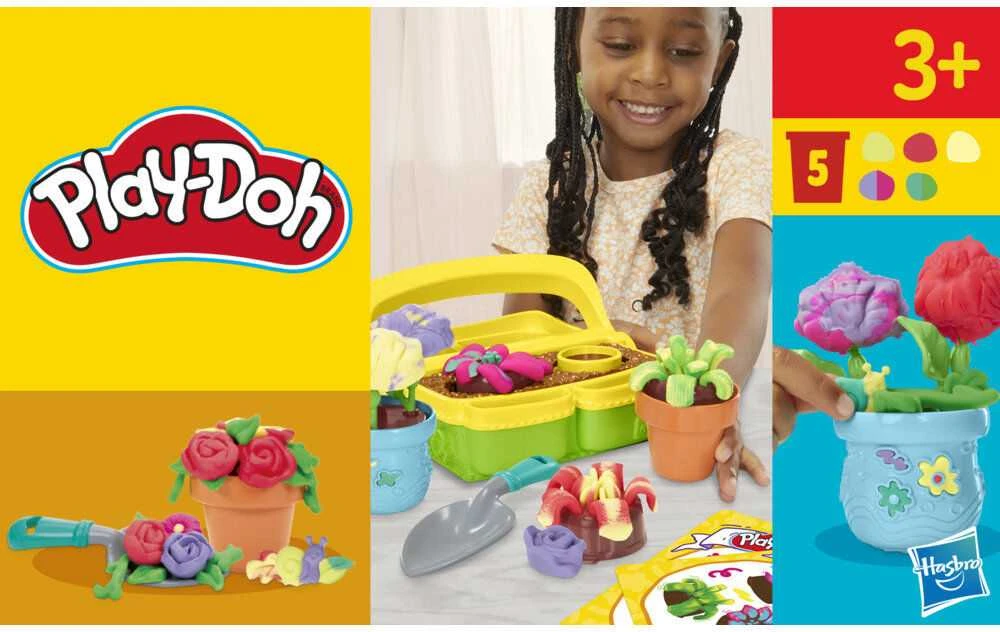 PLAY-DOH Rinkinys „Gėlių darželis“