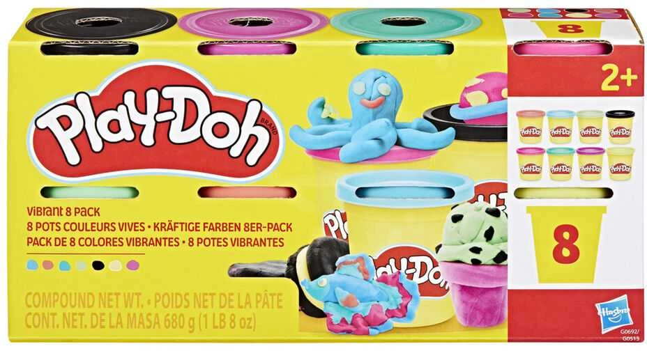 Play_Doh Play-Doh modelinų rinkinys „Play-Doh“ masei, 8 vnt. pakuotė