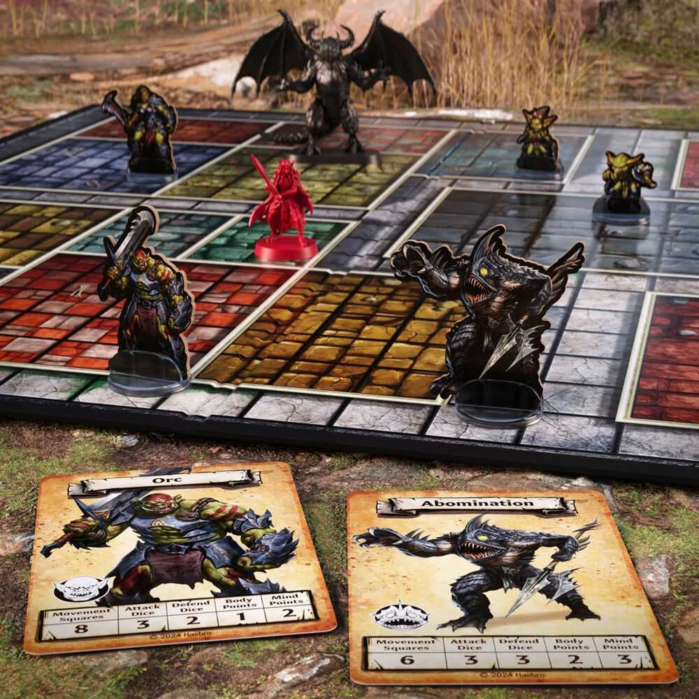 Hasbro Spanish Hero Quest First Light board game