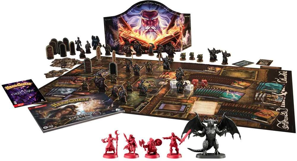 Hasbro Spanish Hero Quest First Light board game