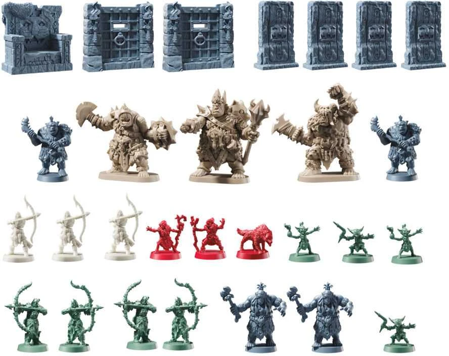 Hasbro Spanish Heroquest The Ogre Horde expansion board game