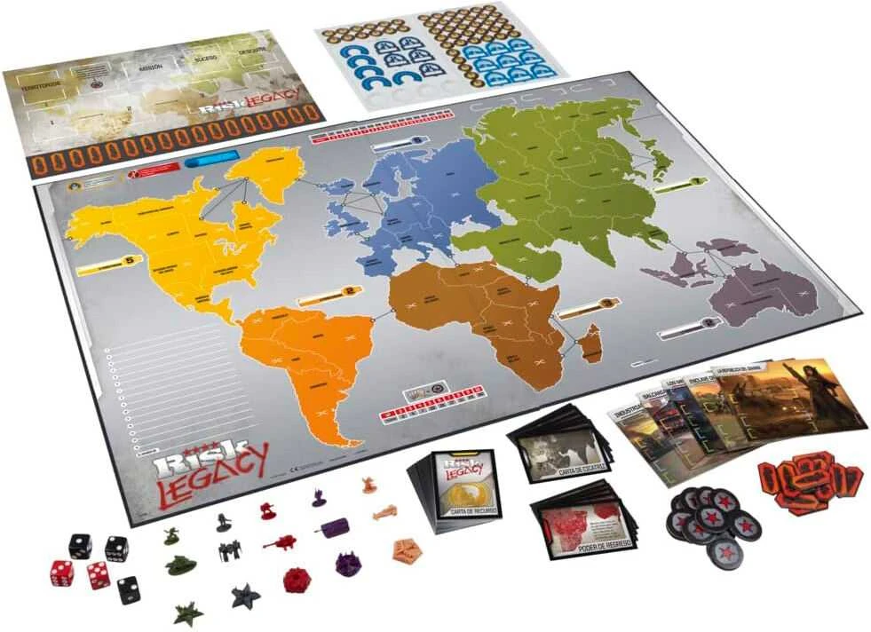 Hasbro Spanish Risk Legacy board game