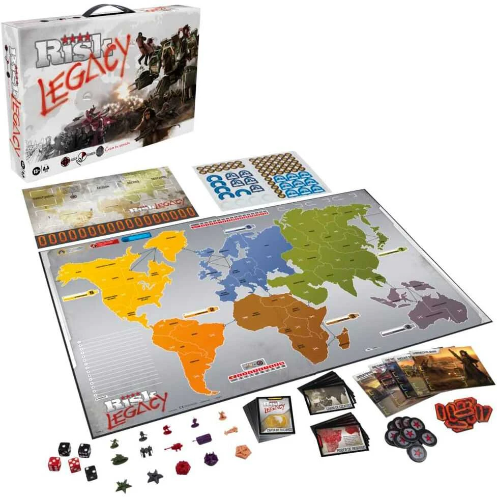 Hasbro Spanish Risk Legacy board game