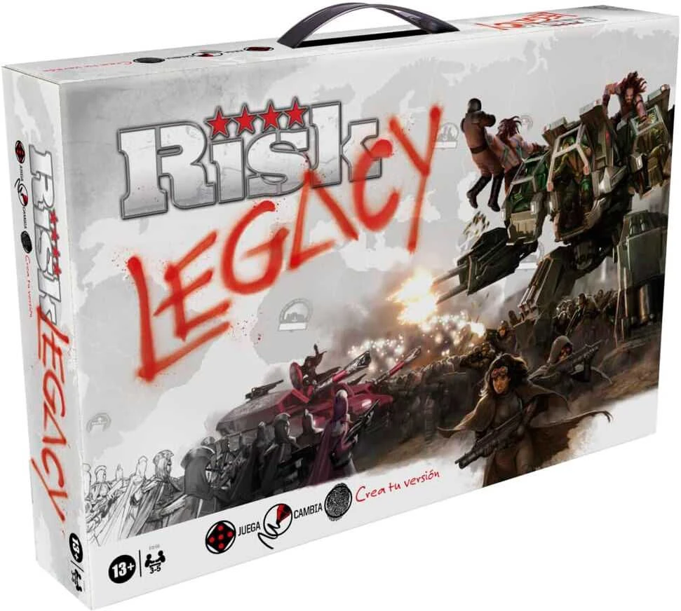 Hasbro Spanish Risk Legacy board game