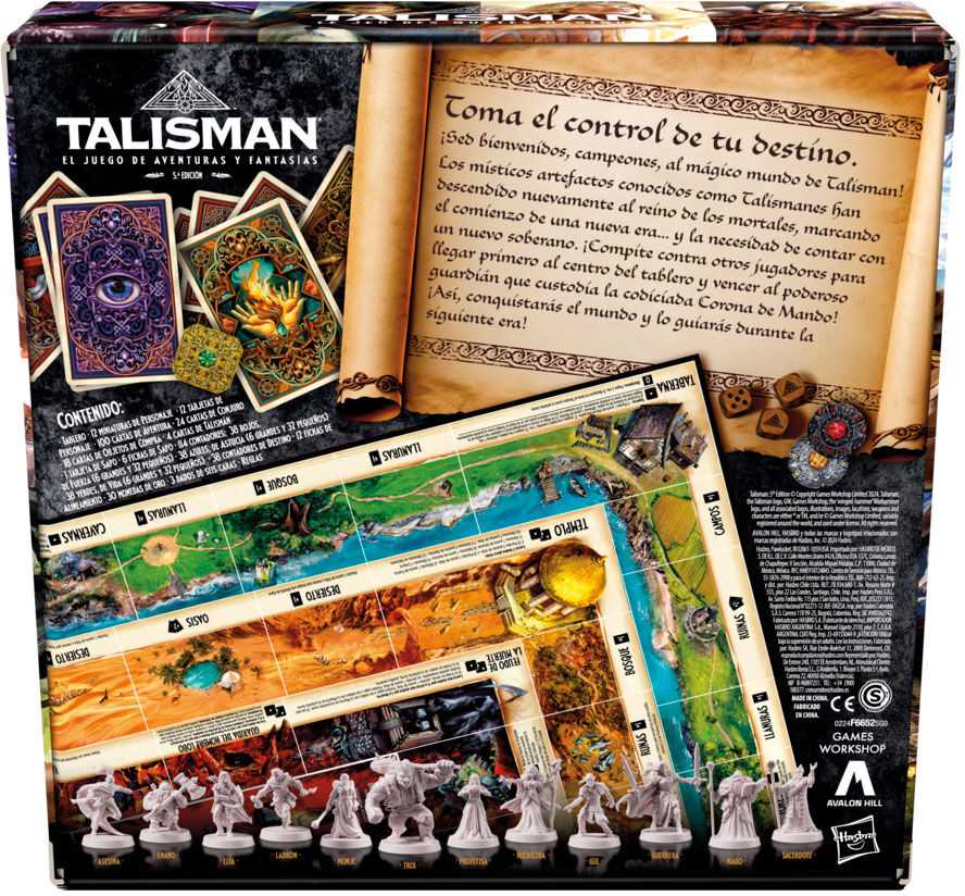 Hasbro Spanish Talisman board game