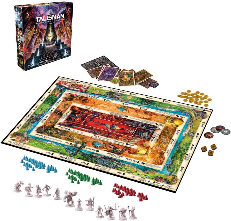 Hasbro Spanish Talisman board game