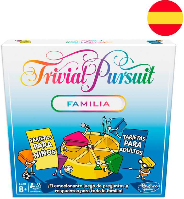 Hasbro Spanish Trivial Familia game