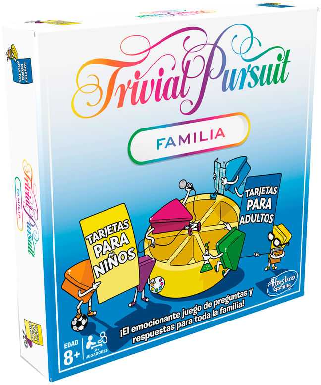 Hasbro Spanish Trivial Familia game
