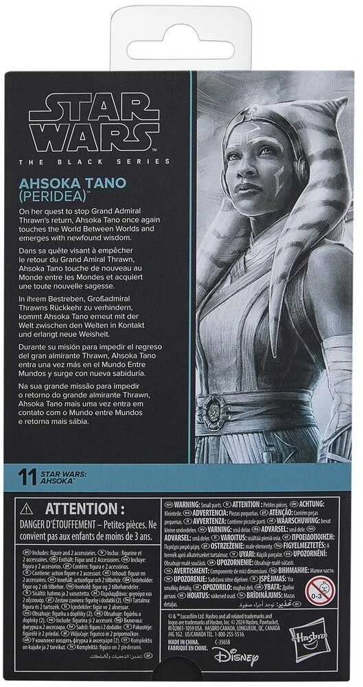 Hasbro Figūrėlė Star Wars juodas series Ahsoka Tano