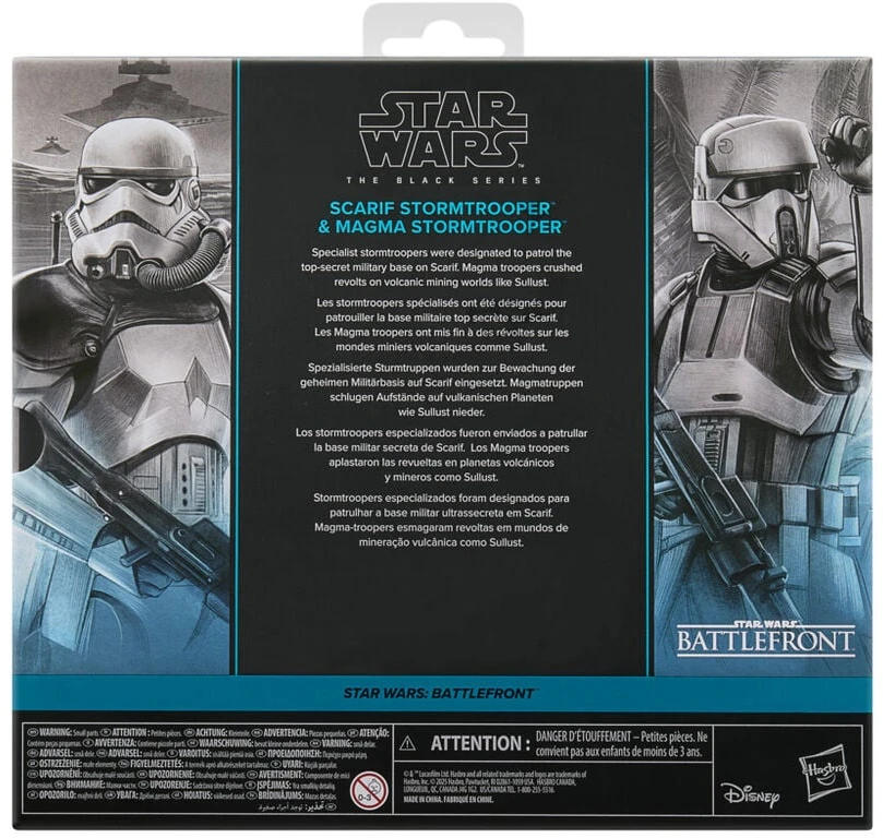 Hasbro Star Wars Battlefront Scarif Stormtrooper & Magma Stormtrooper pack 2 figures 15cm
