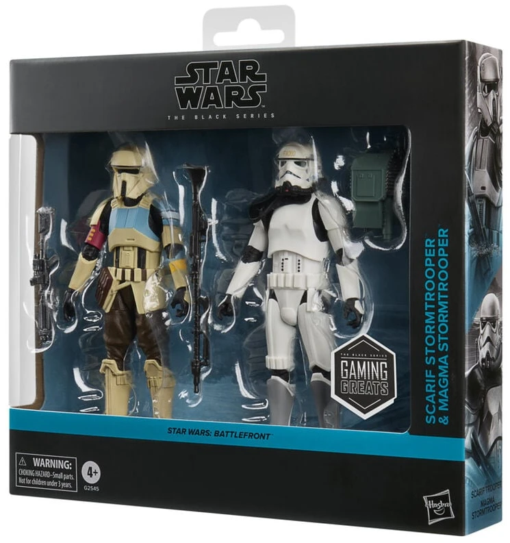 Hasbro Star Wars Battlefront Scarif Stormtrooper & Magma Stormtrooper pack 2 figures 15cm
